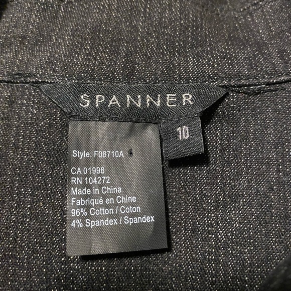 Spanner size 10 woman’s jean jacket - Picture 6 of 7